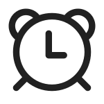 Clock Alarm SVG Icon